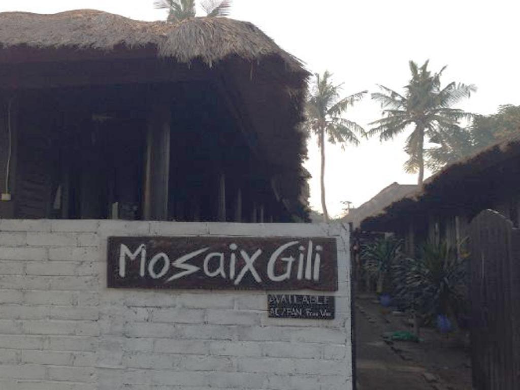 Mosaix Gili Bungalows Гили Траванган Экстерьер фото